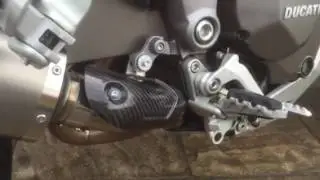 Ducati multistrada 1200 Dvt Arrow exhaust decat pipe & works can