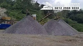 stone crusher 250x400 kapasitas 8-10 kubik/jam