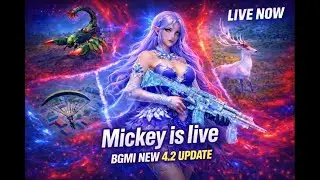 BGMI NEW SEASON IS HERE | RUSH GAME PLAY Mickey Is Live #bgmiindia #bgmilive