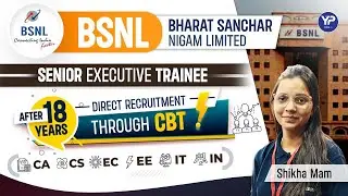 After 18+ Years BSNL started recruitment of Engineers via CBT | Direct recruitment notification 2025