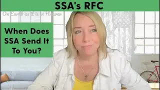 Q & A - When in the Sequential Evaluation Process Does SSA Send You the RFC Form?