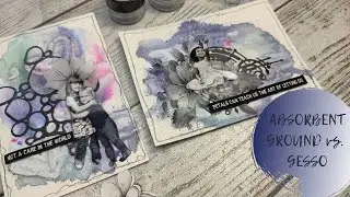 Creating art  with gesso and absorbent ground- which one is better???