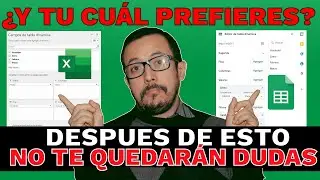 Tablas dinámicas en EXCEL y GOOGLE SHEETS, comparativa de características. ¿Con cuál te quedas?