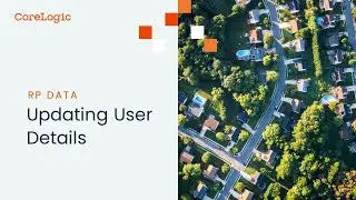 Updating User Details in RP Data