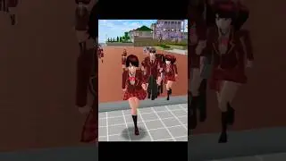 go to classroom with friends|sakura school simulator#shorts