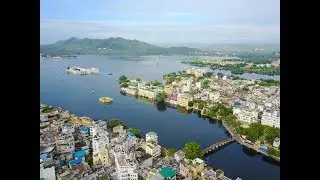Udaipur - The City of Lakes Rajasthan drone shots-4k