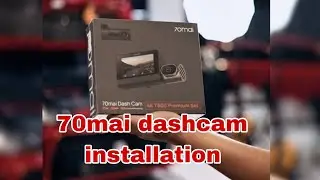 70mai T800 Dash Cam Installation | GR Yaris Clean & Hidden Wiring Setup