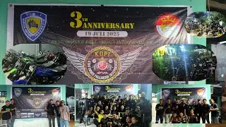 Anniversary  Komunitas Motor Rx King KOPI yang ke 3 tahun juli 2025