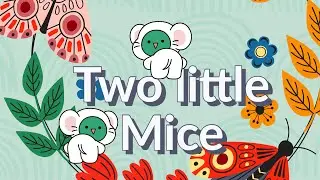 Two little 🐁 mice rhymes/mice rhymes/English rhymes/lkg rhymes 🐭🐈 /rhymes #learning #kid