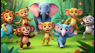 The Jungle Jam | Kids Nursery Rhymes | Fun Animal & Dance Song for Toddlers & Preschool
