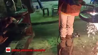 Trailer A-frame Dolly modifikasi||support Hauling trailer|double vessel