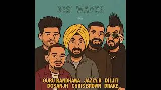 Desi Waves (ft. Guru Randhawa, Jazzy B, Diljit Dosanjh, Chris Brown, Drake) | DJSanz