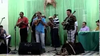 Pedro, Silvano e Zé Beté no 1º Festival de Chula de Mundo Novo - BA 25/04/2015