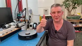 #66 Risolto motore spazzola destro (Rossa) non gira Ecovacs Deebot X1 Turbo.