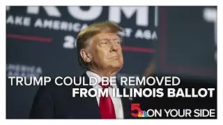 Illinois election officials consider removing Trump from 2024 ballot