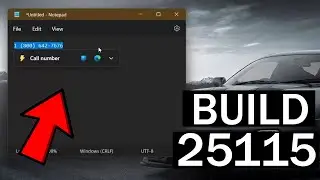 New Windows 11 Build 25115 &ndash; New Suggested Actions and Fixes