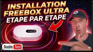 FREEBOX ULTRA Installation ETAPE par ETAPE du serveur, player et r&eacute;p&eacute;teur Double test (doubletest)