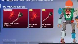 Fortnite NEW 28 YEARS LATER COLLAB! ITEM SHOP JANUARY 12TH 2026