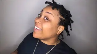 Braidout on short sisterlocs