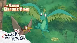 Flying Lessons with Petrie! | The Land Before Time | Full Episodes | Mega Moments