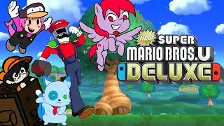 Los hermanos SUPER P3NDEJOS!! | New Super Mario Bruh U (Parte 1) #yosoysmashu