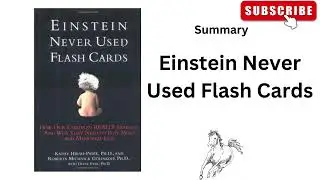 Einstein Never Used Flash Cards - Book summary