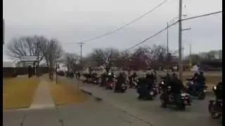 Leaving Tin Lizzy Tavern for Jeff Gordon Funeral