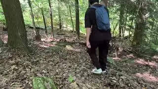Hiking 8th line Georgetown, Ontario