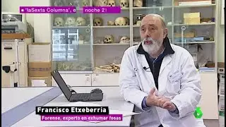 Francisco Etxeverria, forense: