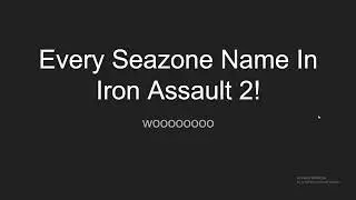 Every Sea Zone in Iron Assault 2!