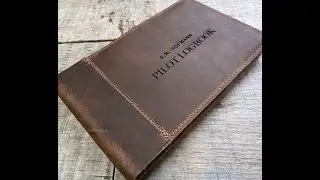 Custom Enrgaved Leather Pilot logs.