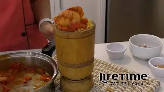 Mofongo relleno de camarones