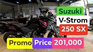 Suzuki V-Strom SX 250 Promo Price 201,000 - Full Demo Specs Review Sound Check - Kirby Motovlog 