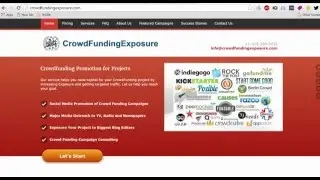 Crowd Funding Exposure Instructions SEO Promotion