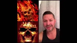 ArtistAntM Face Paint tutorial  fire skull  ProAiir Hybrid  paints Iwata airbrush.