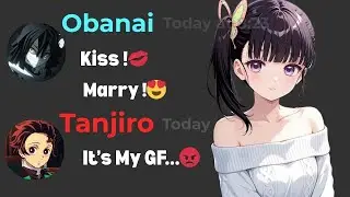 If Demon Slayer Characters Played Kiss, Marry, Kill… 😳