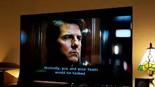 Mission Impossible Rogue Nation 2015 Film Mission Briefing on a Record Player 