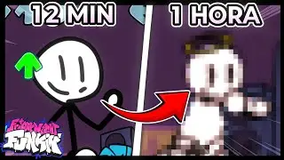 Eu Fiz o MESMO MOD em 12 MINUTOS e 1 HORA no Friday Night Funkin'!!!