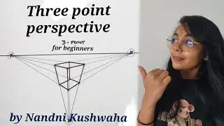 Three Point Perspective Drawing | Easy Step by Step Tutorial