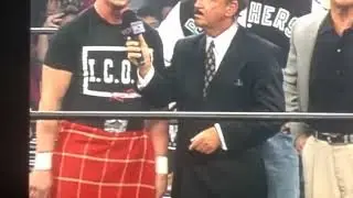 Rowdy Talks about Lions, the Wizard of Oz then claims to be a Hungry T-Rex Dinosaur - Roddy Piper
