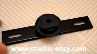 New Camcorder Studio Hot Shoe Extensions Flash Bar