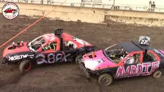 Semi Stock Compacts - 2025 Westport,NY Demolition Derby 8-17-2025