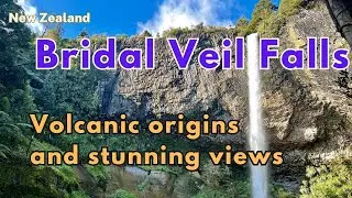 Discover the magic of Bridal Veil waterfall: Volcanic origins and stunning views