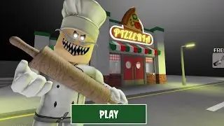 Escape Papa Pizza's Pizzeria! SCARY OBBY roblox! Gameplay Walkthrough No Death 4K