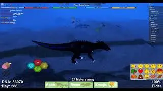 Playing with Kittygator *Again* (Dinosaur Simulator - Roblox)