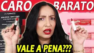 DUPE de BATONS: CARO x BARATO! | *MELU dupe da MAC?* VIRALIZOU no INSTAGRAM!