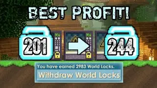 BEST PROFIT in Growtopia! How to GET RICH FAST in 2026! (EASY DLS)