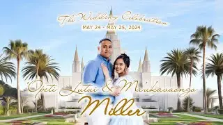 THE WEDDING CELEBRATION OF OPETI LUTUI & MA'UKAVAONGO MILLER