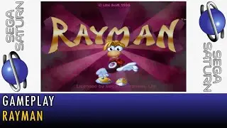 [Sega Saturn] Rayman [4K, PAL, OSSC 4X]