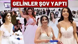 GELİNLER ŞOV YAPTI AVRUPA SALLANDI !! Hepsi Birbirinden Güzel Maşallah...